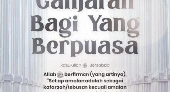 PAHALA PUASA UNTUK ALLAH