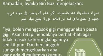 HUKUM MENGGUNAKAN PASTA GIGI SAAT BERPUASA