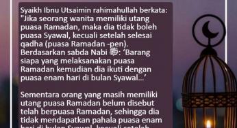 BAGAIMANA CARANYA AGAR WANITA MENDAPATKAN KEUTAMAAN PUASA SYAWAL?