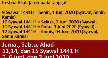 MEMUNGKINKAN MEMPEROLEH PAHALA BERPUASA SEPANJANG TAHUN DUA KALI