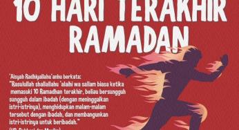 GAS POLL IBADAH DI SEPULUH HARI TERAKHIR RAMADAN