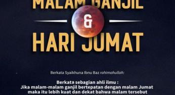 JIKA MALAM 29 RAMADAN ADALAH MALAM JUMAT