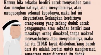 BERDIRI UNTUK MENYAMBUT YANG DATANG