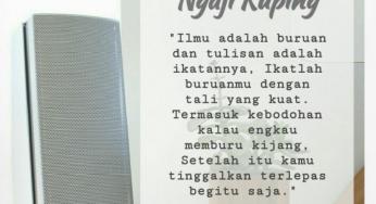 JANGAN CUMA NGAJI KUPING (JIPING)