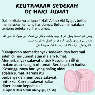 Apa Keutamaan Sedekah Di Hari Jumat? Dibanding Hari