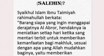 MARI KITA GAPAI DERAJAT AL ABRAR