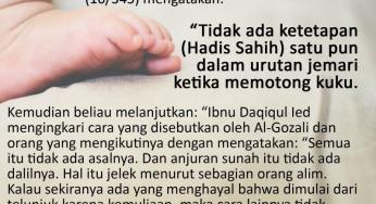MULAI DARI MANA KETIKA POTONG KUKU?