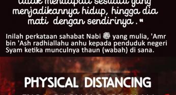 PHYSICAL DISTANCING JUGA BAGIAN DARI ISLAM