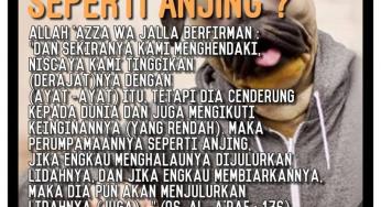 KENAPA TABIATMU SPERTI ANJING?