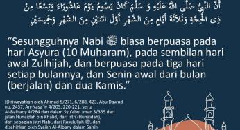 SYARIAT PUASA PADA AWAL ZULHIJAH
