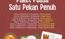 PAKET PUASA SEPEKAN PENUH DIMULAI BESOK (MUHARAM 1442H)
