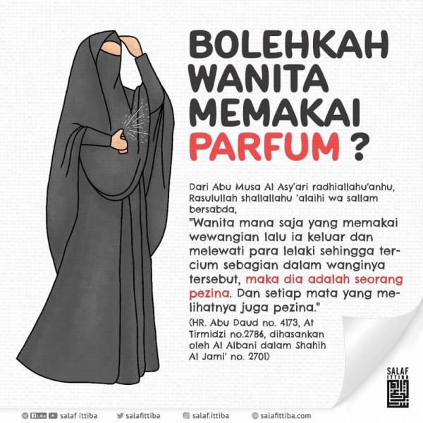 BOLEHKAH WANITA MEMAKAI PARFUM?