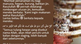 BACALAH BISMILLAH KETIKA MEMBUANG TULANG
