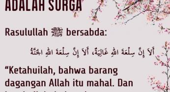 BERNIAGA DENGAN ALLAH TIDAK AKAN PERNAH MERUGI