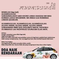 DOA KETIKA NAIK KENDARAAN