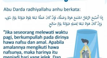 JIKA ENGKAU BERADA DI PAGI HARI
