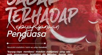 SABAR TERHADAP KEBIJAKAN PENGUASA