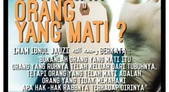 SIAPAKAH ORANG YANG MATI?