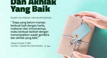 BERSEGERALAH DALAM KEBAIKAN DARI APA YANG ENGKAU MAMPU