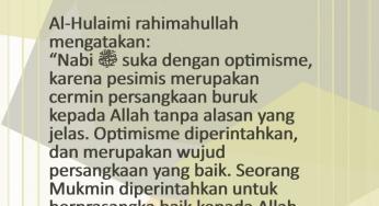 MENJADI PRIBADI YANG OPTIMIS