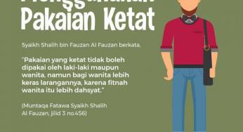 LARANGAN MEMAKAI PAKAIAN KETAT