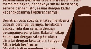 TIDAK ADA ISTRI YANG 100 PERSEN IDEAL BAGI SUAMI