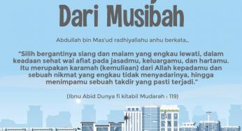 AMBILAH PELAJARAN DARI MUSIBAH