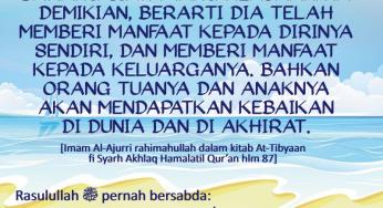 MEMAHAMI HADIS MAHKOTA UNTUK ORANG TUA DI SURGA