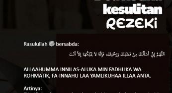 DOA KETIKA SEDANG KESULITAN REZEKI
