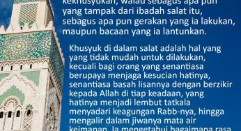 HUBUNGAN ANTARA KHUSYUK DENGAN MENGINGAT ALLAH