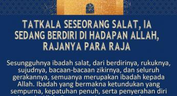 HUKUM MENOLEH KETIKA SEDANG SALAT