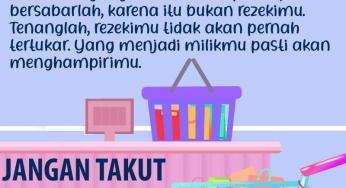 JANGAN TAKUT DAGANGANMU TIDAK LAKU