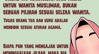 JANGAN LEPASKAN JILBABMU