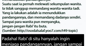 SAMPAI DISANGKA BUTA