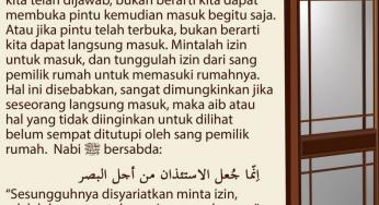 BERTAMU DENGAN CARA NABI SHALLALLAHU ALAIHI WA SALLAM
