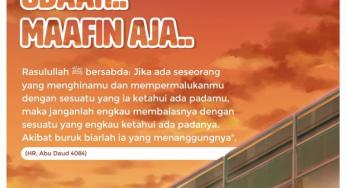 BERSABARLAH DAN JANGAN ENGKAU MEMBALASNYA