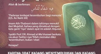 KESEMBUHAN DENGAN ALQURAN