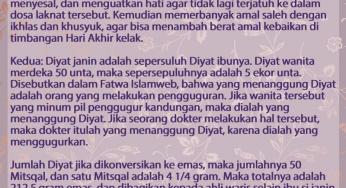 BAGAIMANA CARA TOBAT DARI ZINA DAN ABORSI?