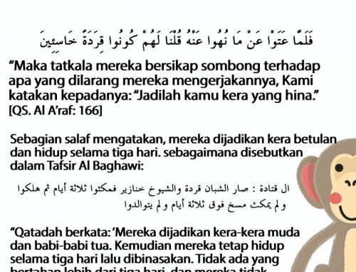MEREKA DIUBAH MENJADI KERA YANG HINA