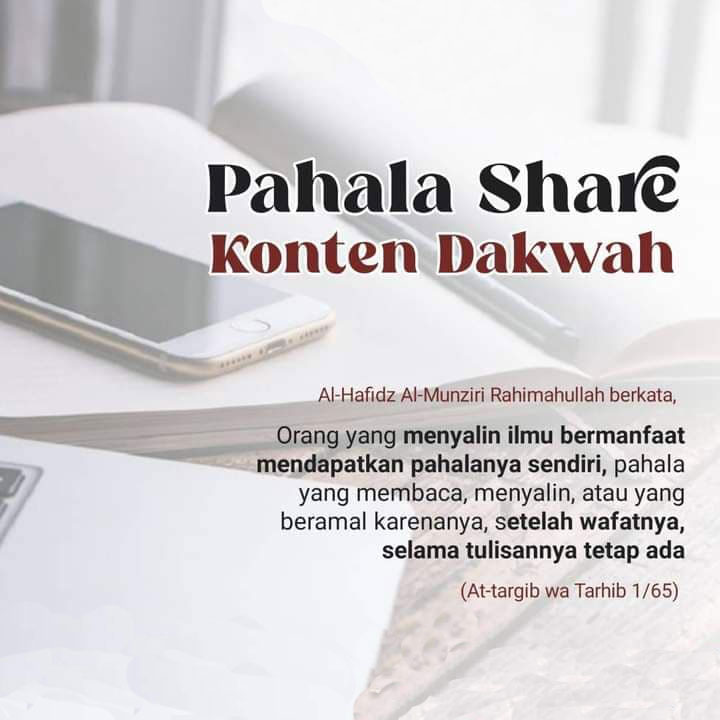 PAHALA SHARE KONTEN DAKWAH