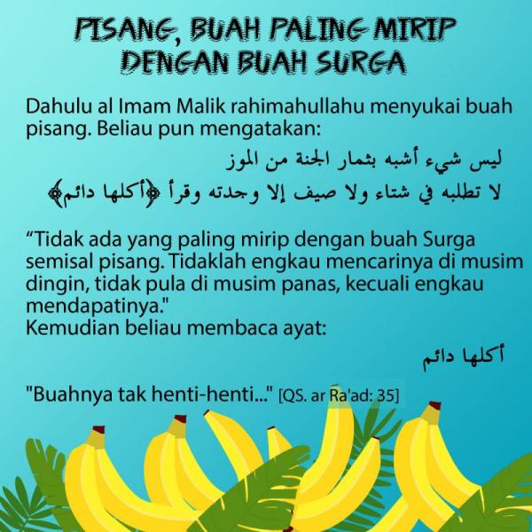 Pisang Buah Paling Mirip Dengan Buah Surga