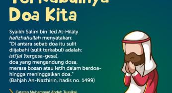 INILAH PENGHALANG TERKABULNYA DOA KITA