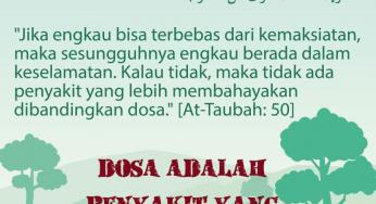 DOSA ADALAH PENYAKIT YANG PALING BERBAHAYA!