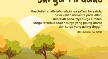 MINTALAH SURGA FIRDAUS