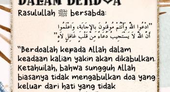 KONSENTRASI DALAM BERDOA