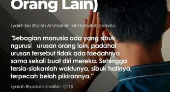 JANGAN SUKA KEPO