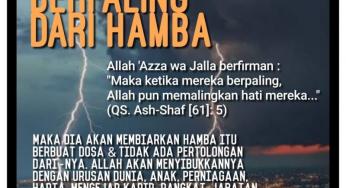 JIKA ALLAH BERPALING DARI HAMBA