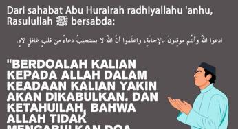IRINGILAH DOA DENGAN SIKAP OPTIMIS