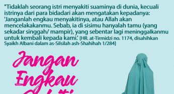 PERINGATAN TERHADAP ISTRI-ISTRI YANG MENYAKITI SUAMINYA