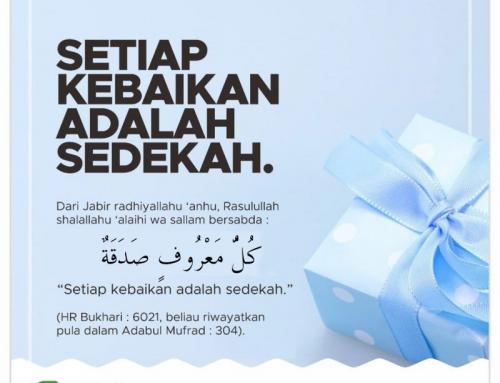 SETIAP KEBAIKAN ADALAH SEDEKAH